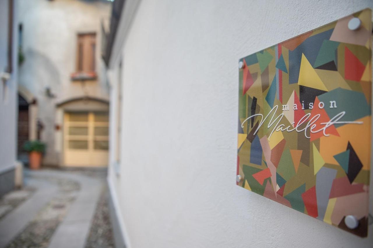 L'Atelier Du Temps - Maison Maillet Aosta Exteriör bild